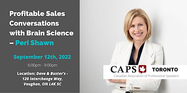 Profitable Sales Conversations with Brain Science – Peri Shawn