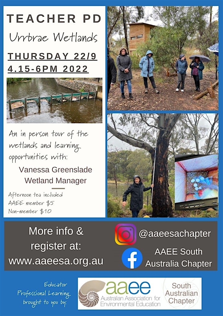 Professional Learning  at the Urrbrae Wetlands image