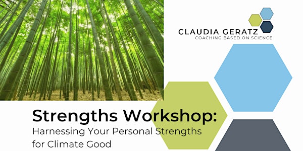 Strengths Workshop: Harnessing Your Personal Strengths for Climate Good
