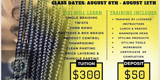 The Summer Finale of a Week Long Beginners Braid Camp (July 25th)