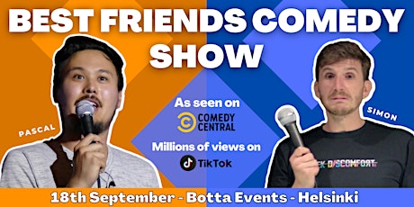 English Stand-Up Comedy Show - Best Friends Comedy in Helsinki