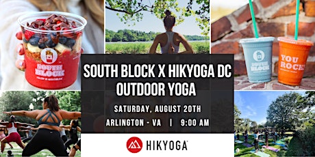 South Block Clarendon X Hikyoga DC - Outdoor Yoga with Natalie
