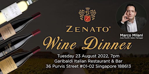 Crystal Wines Presents: Zenato Wine Dinner primary image