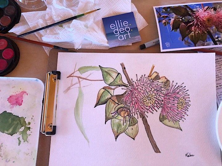 Wildflowers in Watercolour - Kings Park Education Centre image