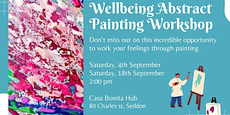 Wellbeing Abstract Painting Workshop