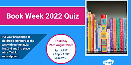 Book Week 2022 Quiz