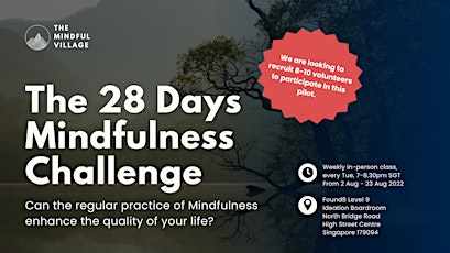 The 28-Days Mindfulness Challenge primary image