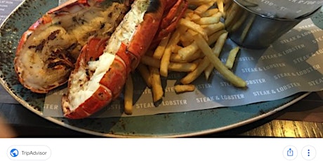 Lobster and chips