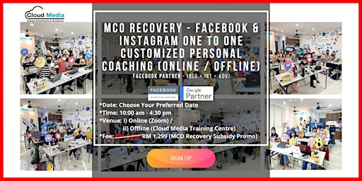 Facebook Partner - Facebook & Instagram (One to One Coaching)