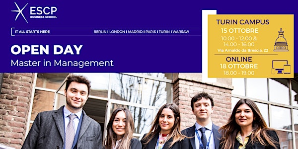 Open Day - Master in Management