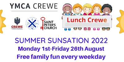 YMCA Lunch Crewe Summer Sunsation @ St Andrew's