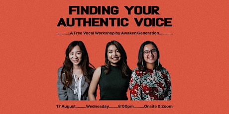 Public Elective: Finding Your Authentic Voice (Zoom tickets)
