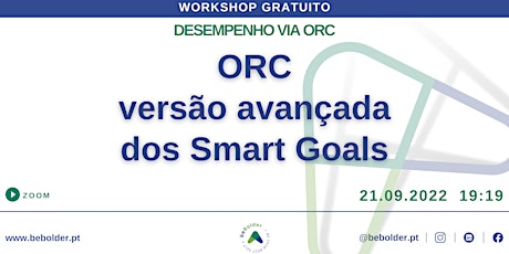 Desempenho via ORC: versão avançada dos Smart Goals