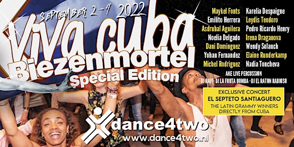 El Septeto Santiaguero (Cuba, Gran Matinee Concert (Dance4Two)