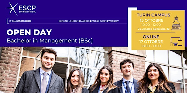 Open Day - Bachelor in Management (BSc)