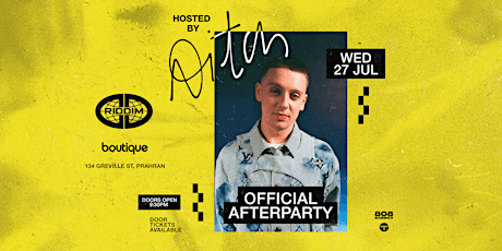 RIDDIM x AITCH: OFFICIAL AFTER PARTY