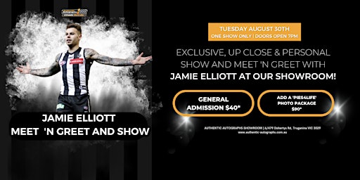 Jamie Elliott Meet 'N Greet LIVE at our showroom in Truganina!
