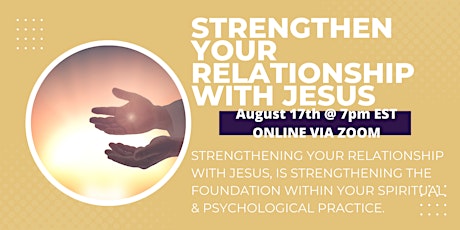Strengthening Your Relationship with Jesus