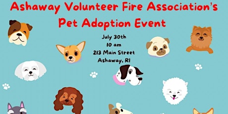 Adoption Event: Sat, July 30th  from 10am - 2pm | Ashaway, RI