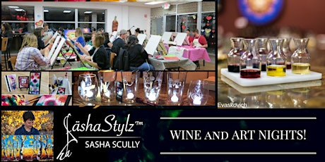 4th of July Wine and Paint Night!! | SäshaStylz™   primary image