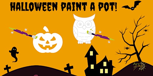 Saturday Spooktacular Paint-a-Pot! primary image