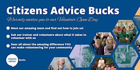 Citizens Advice Bucks High Wycombe-Office- Volunteer Open Day