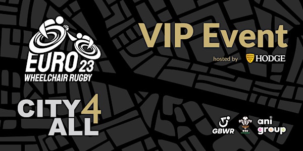 Euro23 and City4All VIP Evening