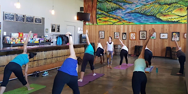 Yoga and Beer at Cooperage
