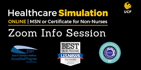 MSN Simulation and Simulation Certificate Information Session (Via Zoom)