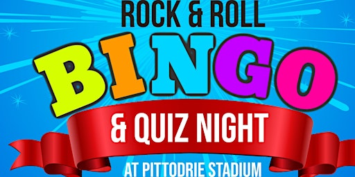 Rock and Roll Bingo and Quiz Night at Pittodrie Stadium