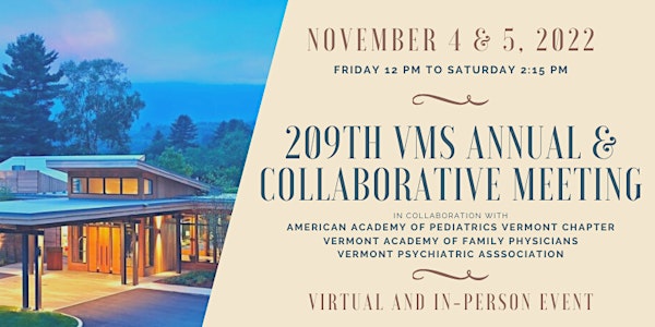 209th VMS Annual and Collaborative Meeting