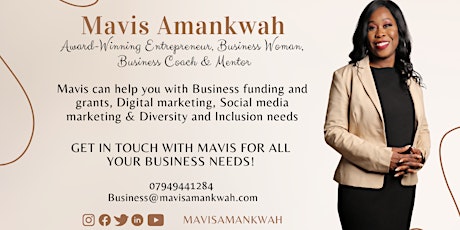 Let's talk Securing Funds @ Elevenses July 28th with UN Guru Mavis Amankwah
