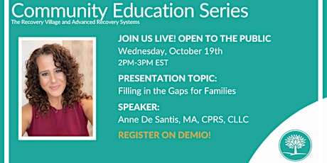 Community Education Series: Filling in the Gaps for Families