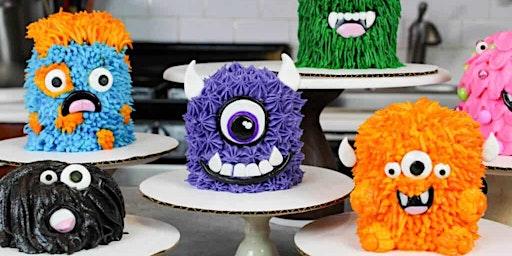 Monster Cake Decorating with Becca!