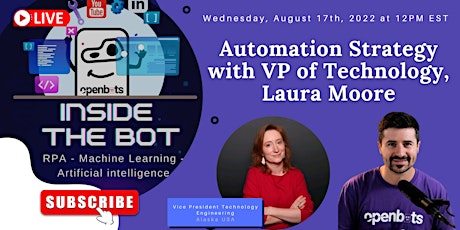Automation Strategy with VP of Technology, Laura Moore
