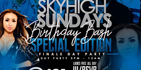Sky High Sundays (RoofTop) Day Party primary image