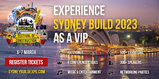 Sydney Build Expo 2023 - VIP Experience