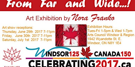 Nora Franko Presents  "From Far and Wide...!" Solo Fine Art  Exhibition  primary image