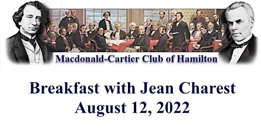 Macdonald-Cartier Club of Hamilton Breakfast with Jean Charest