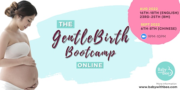 The Gentle Birth Bootcamp Online (English)