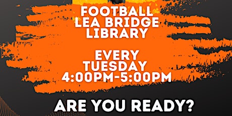 Kids Football Club @Lea Bridge Library