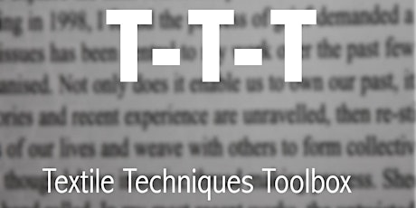 Textile Technique Toolbox: Explain Yourself with the Amazing Statement Generator! primary image