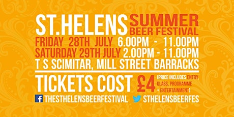 St Helens Summer Beer & Cider Festival (SATURDAY) primary image