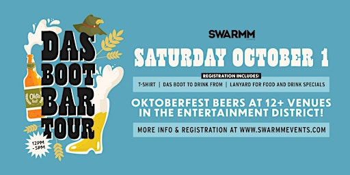 5th Annual "Das Boot" Oktoberfest Bar Crawl