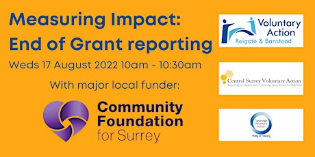 Measuring Impact: End of grant reporting - CFS