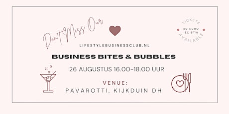 Business Bites & Bubbles on the Beach Kijkduin