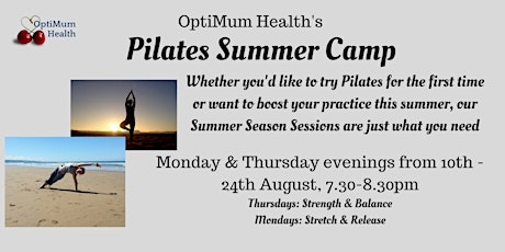 Pilates Summer Camp primary image