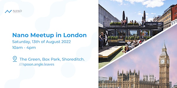 Nano Foundation London Meetup 2022