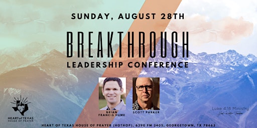 Breakthrough Conference Sunday