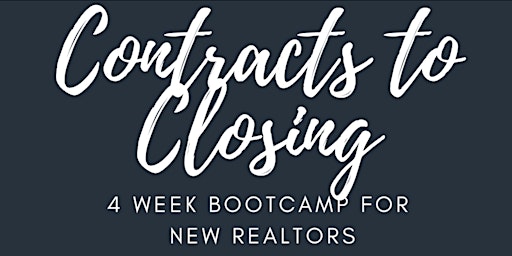 Contracts to Closing